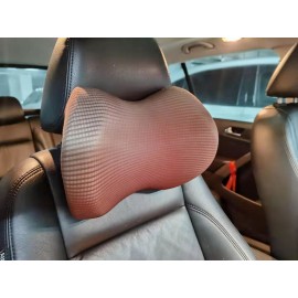 Visunso Car Seat Neck Pillow, Headrest Cushion for Neck Pain Relief&Cervical Support with 2 Adjustable Straps and Washable Cover,100% Pure Memory Foam and Ergonomic Design